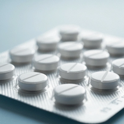 Blister pack of proton pump inhibitor tablets